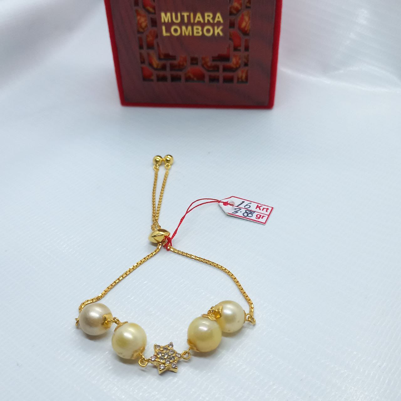 Gelang Emas Mutiara Lombok 11