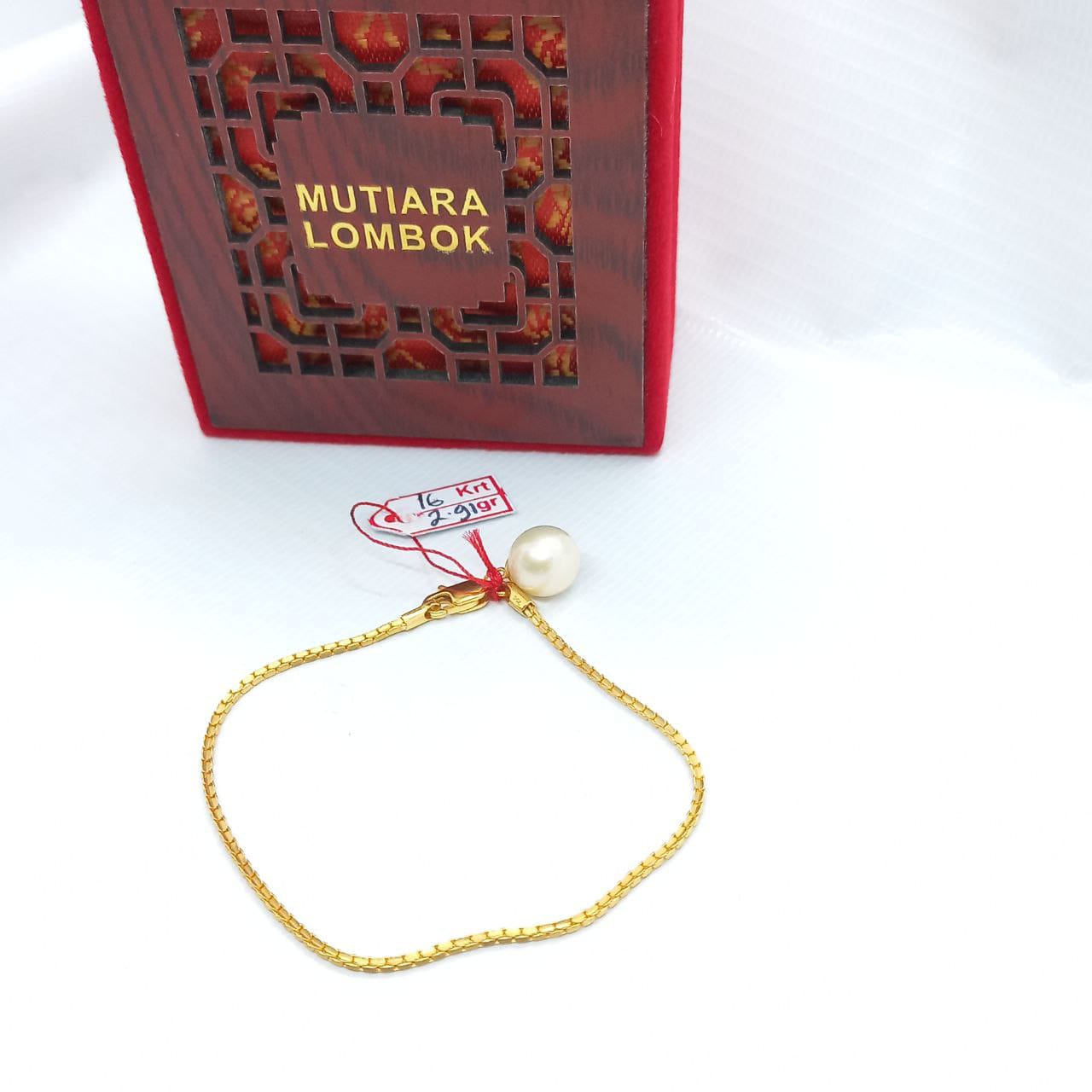 Gelang Emas Mutiara Lombok 3