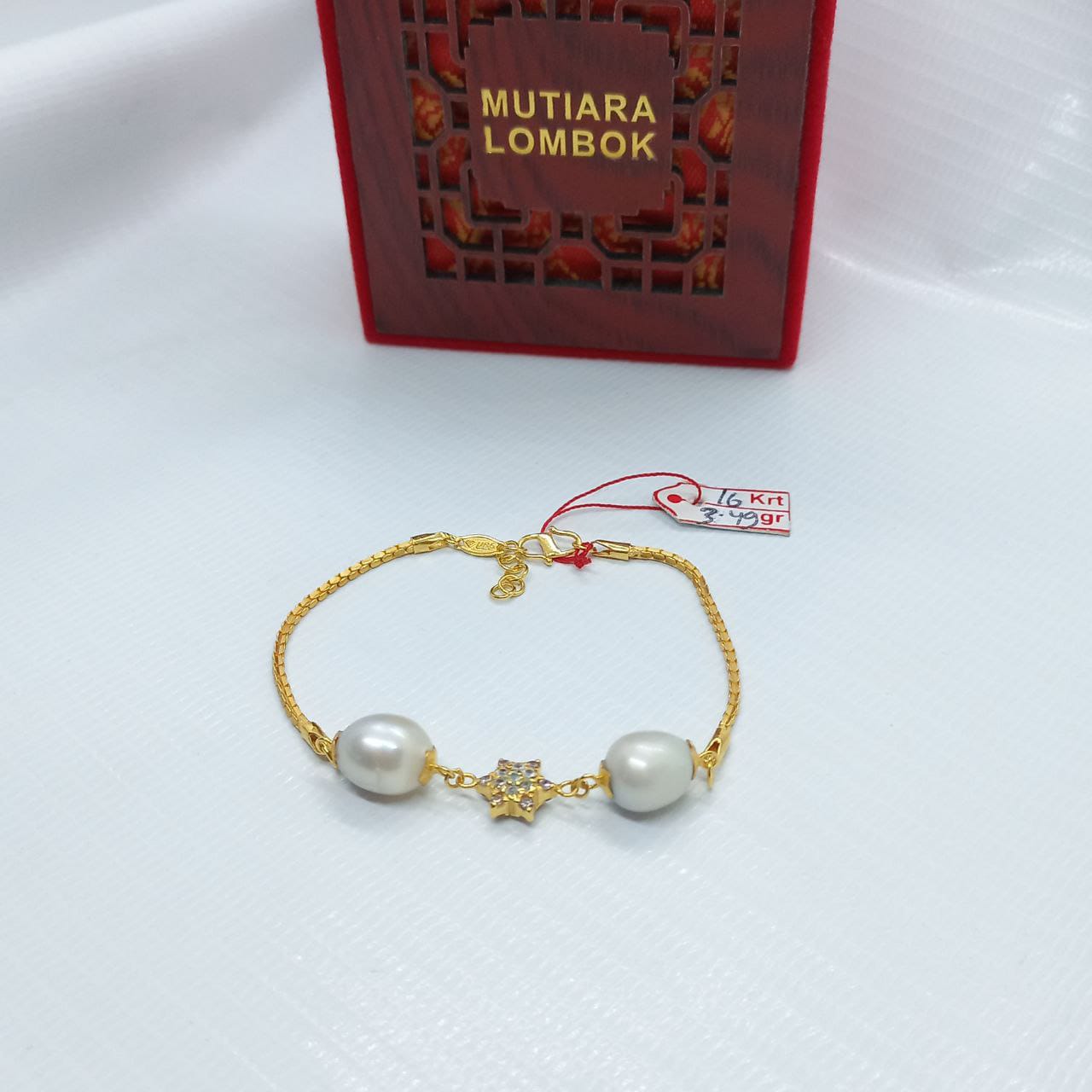 Gelang Emas Mutiara Lombok 5