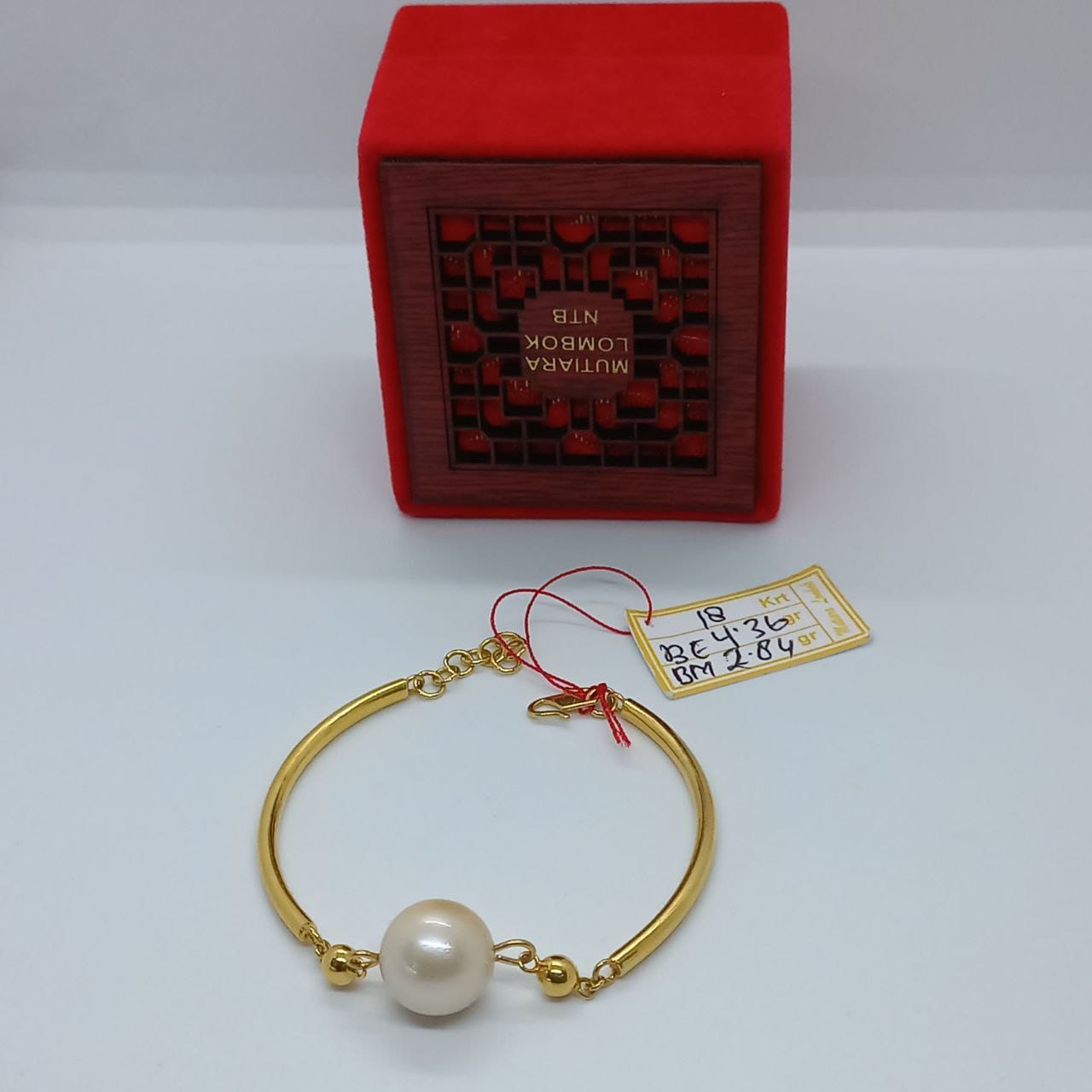 Gelang Emas Mutiara Lombok 8