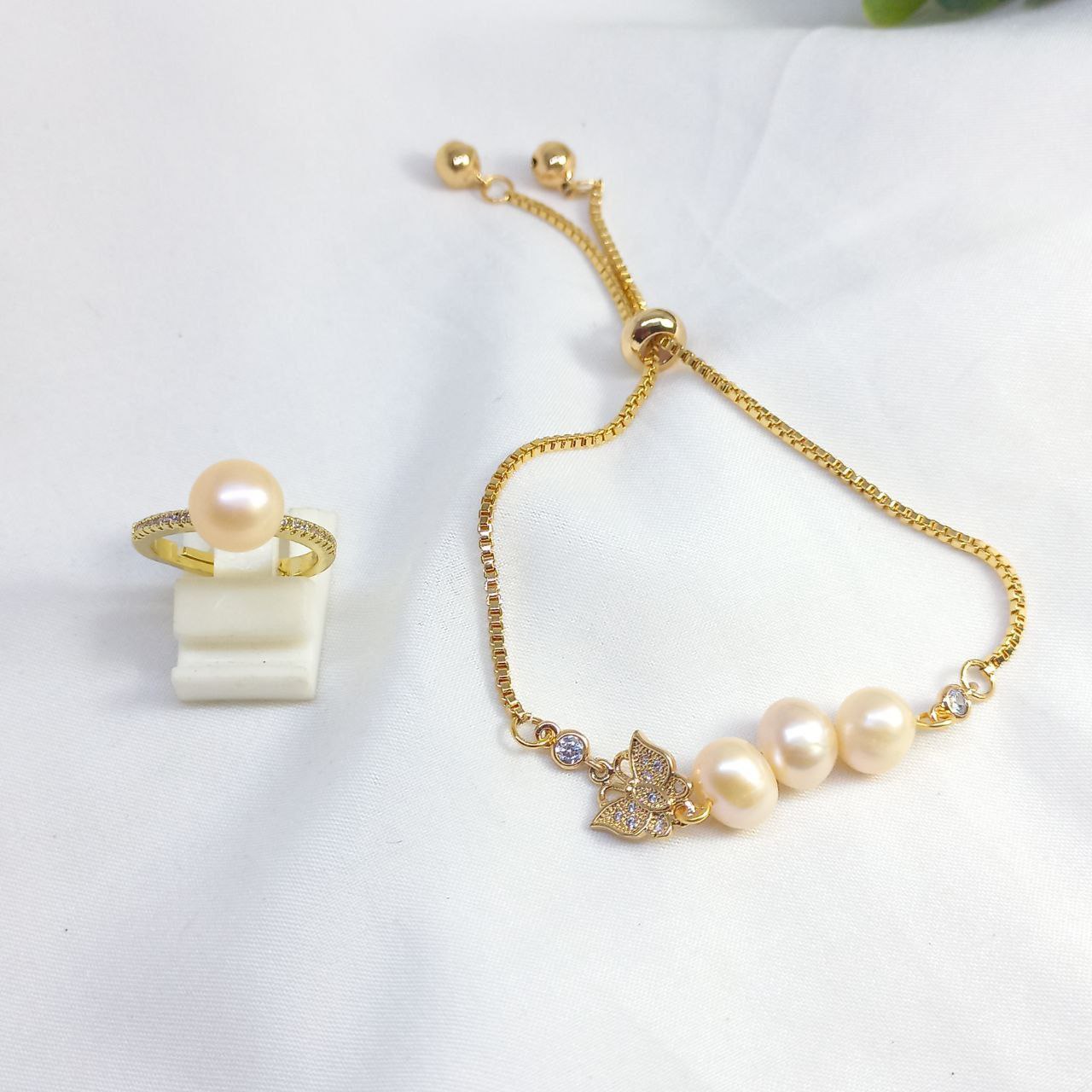 cincin dan gelang Mutiara Lombok Elegan