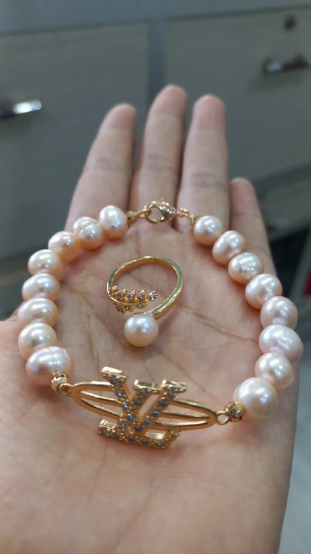 Gelang dan Cincin Full Mutiara Lombok