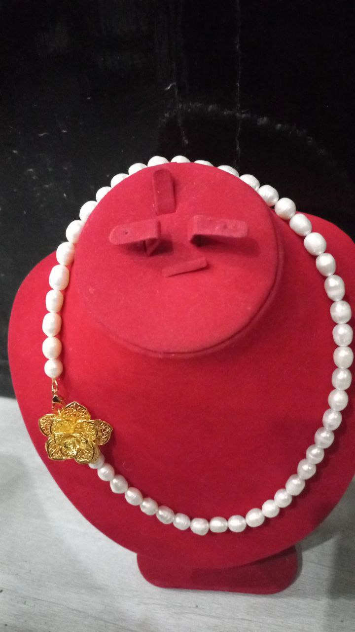 Kalung Mutiara Lombok 25cm