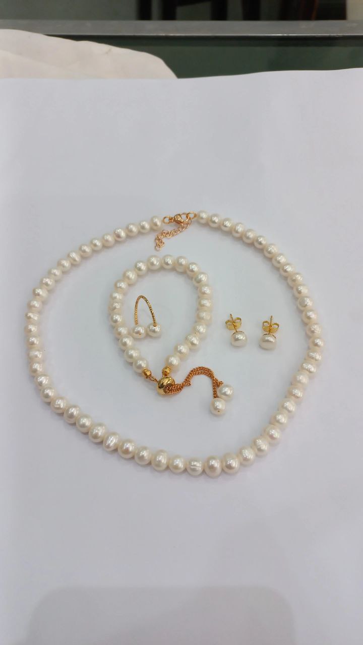 Set Perhiasan Anak Mutiara Lombok